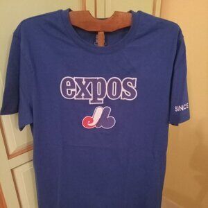 Expos teeshirt reproduction